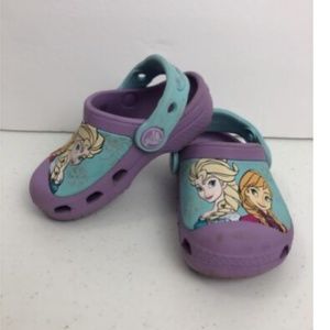 Disney Frozen Crocs 4 5 Kids